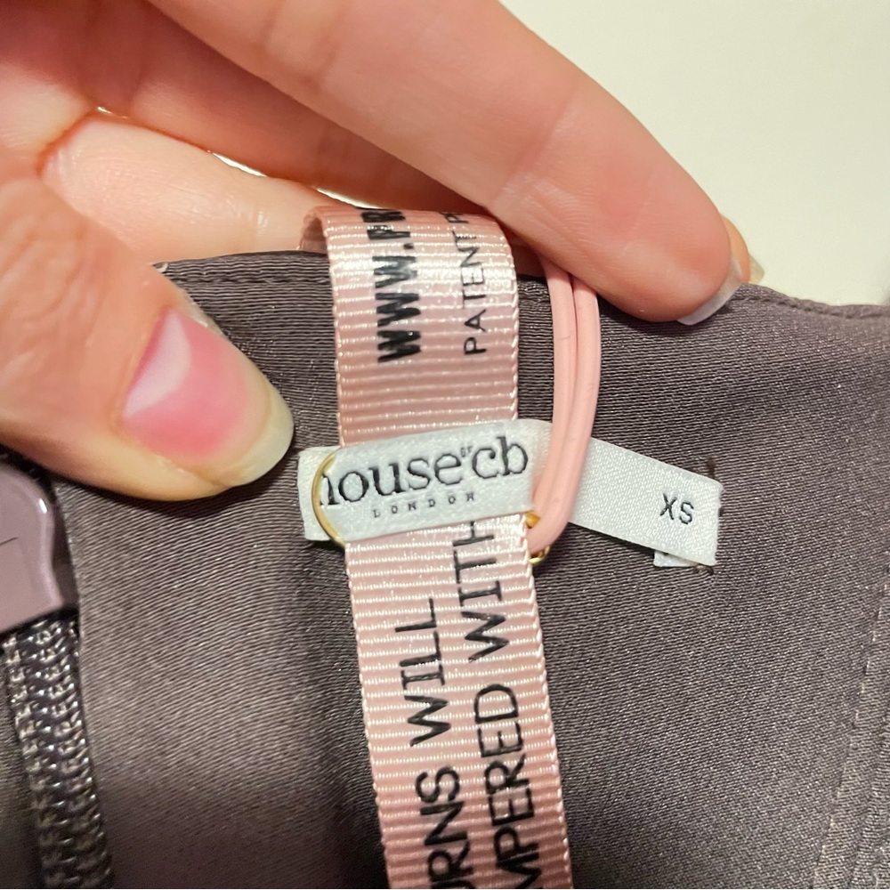 NWT House of CB Dionne Ruffle Corset Mini Dress - Picture 6 of 8